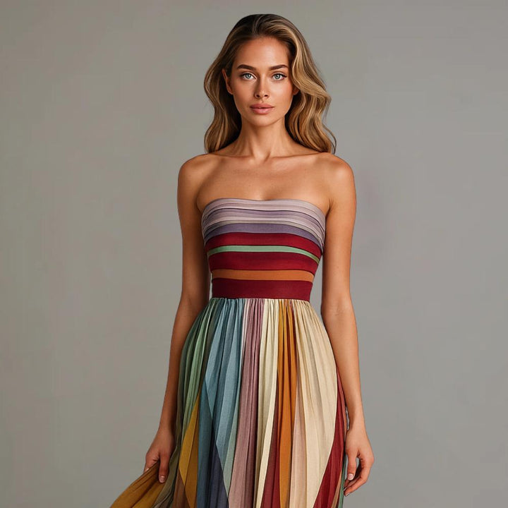 Hannah | Holiday Glam Maxi Dress