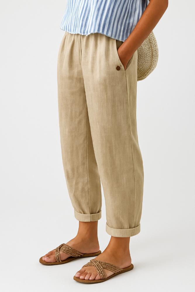 Melanie | Stylish Pants With Side Pockets